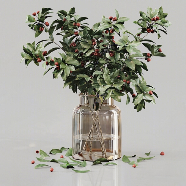  现代水生植物3D模型