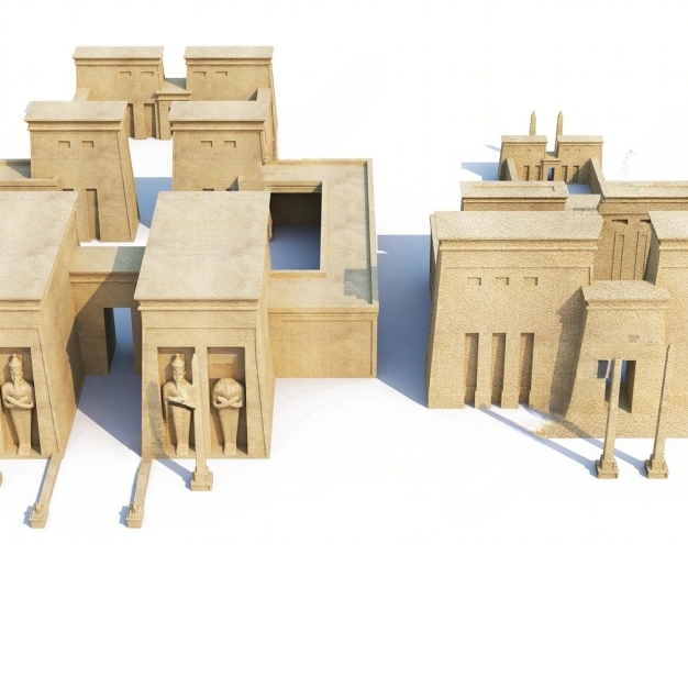 艺术建筑3D模型