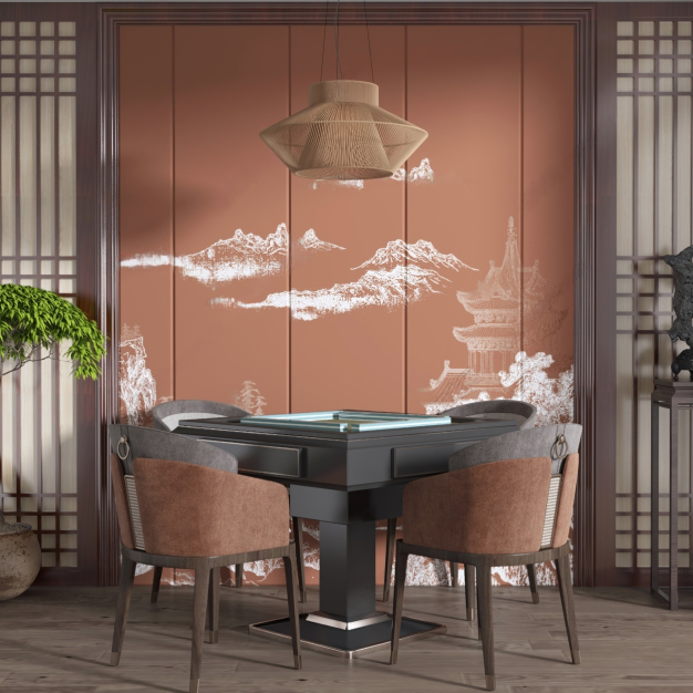 新中式麻将桌3D模型