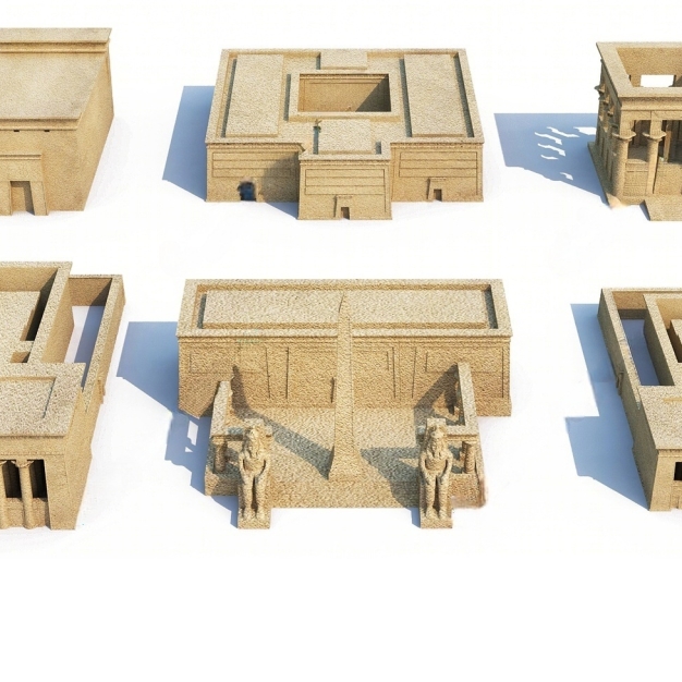 现代艺术风格建筑3D模型