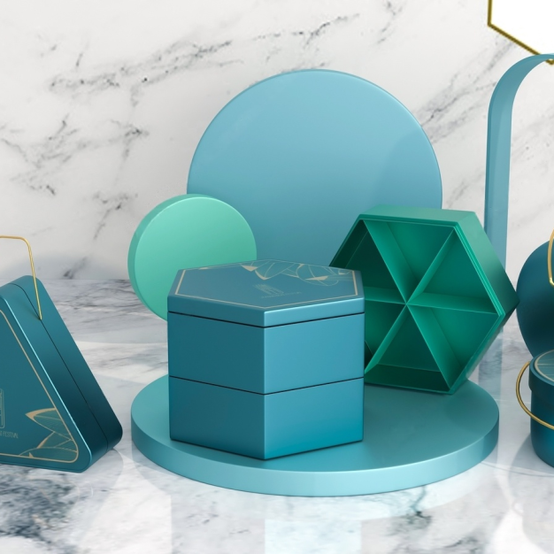 月饼礼盒3D模型