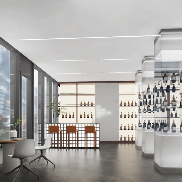 现代洋酒专卖店3D模型