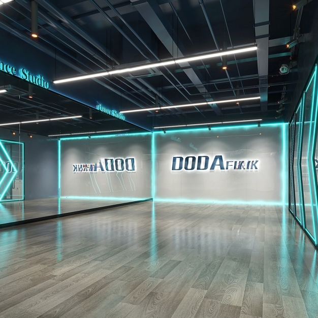 现代舞蹈室3D模型