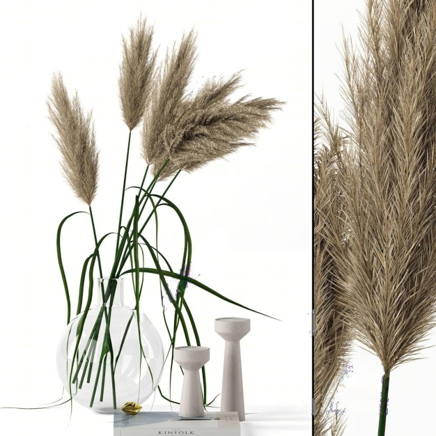 现代花瓶花艺3D模型