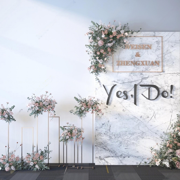现代花瓶花艺3D模型