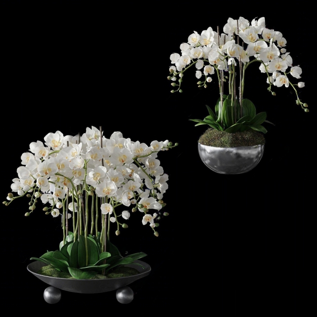 现代花瓶花艺3D模型