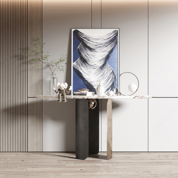 现代玄关端景台3D模型