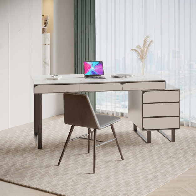 现代书桌椅3D模型