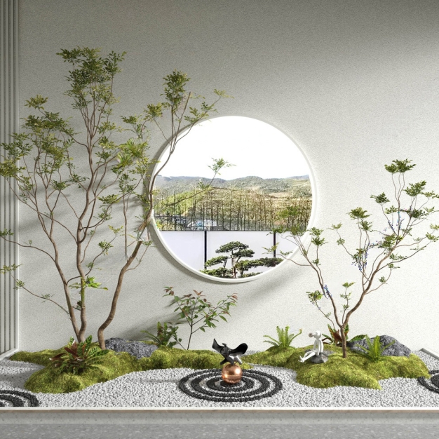 现代景观小品3D模型