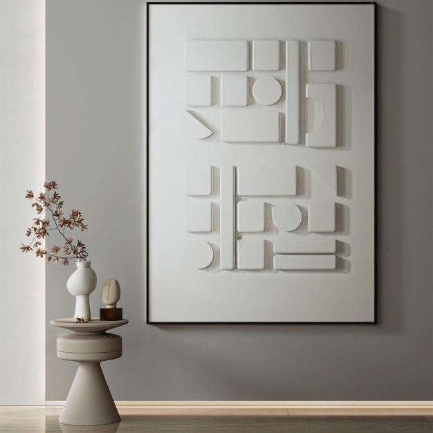 现代立体装饰画3D模型