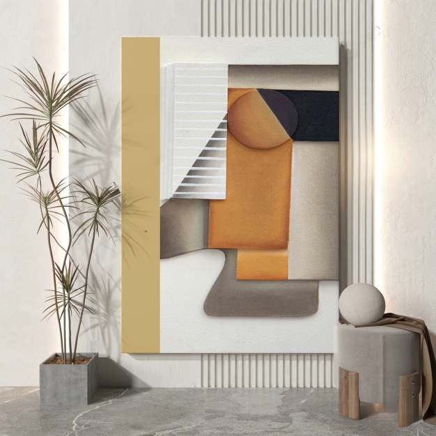 现代装饰画 挂画3D模型