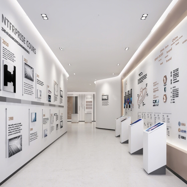 现代科技展厅3D模型
