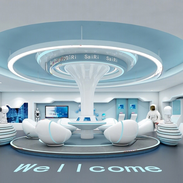 现代科技展厅3D模型
