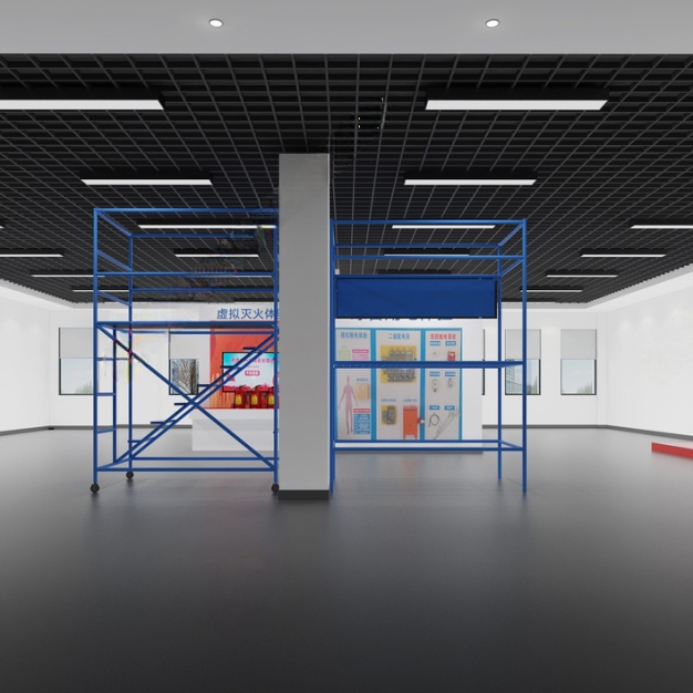 现代展厅3D模型