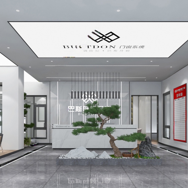 现代门窗展厅3D模型