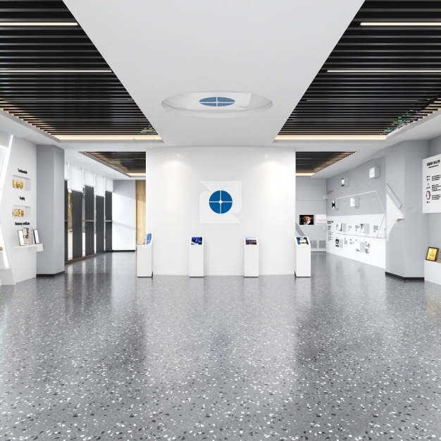 现代公司展厅3D模型