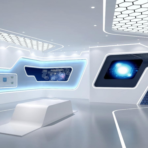 现代科技展厅3D模型