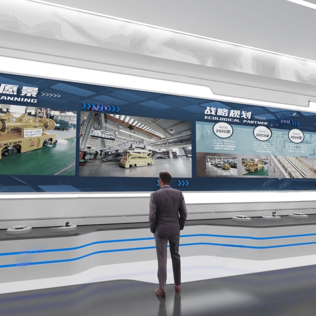 现代科技展厅3D模型