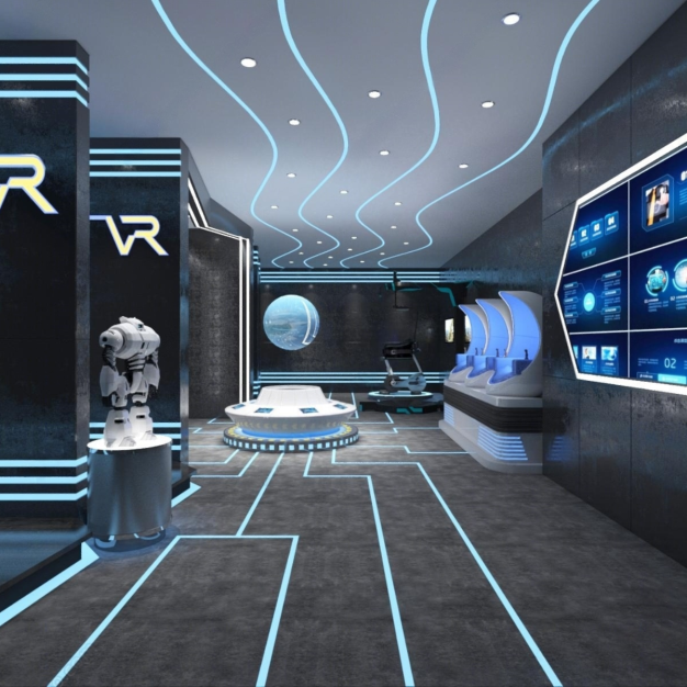 现代科技展厅3D模型