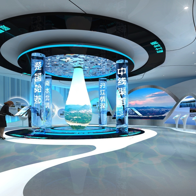 现代科技展厅3D模型