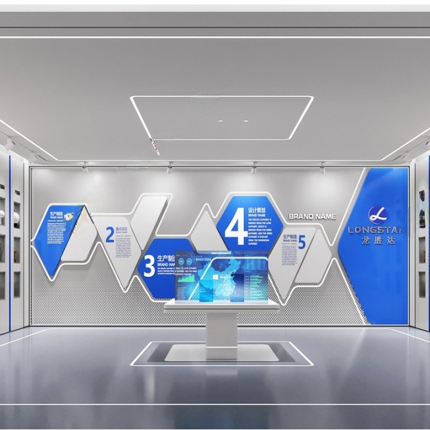 现代展厅3D模型