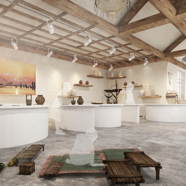 现代环保展厅3D模型