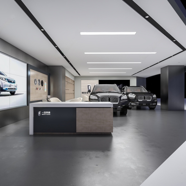 现代汽车展厅3D模型