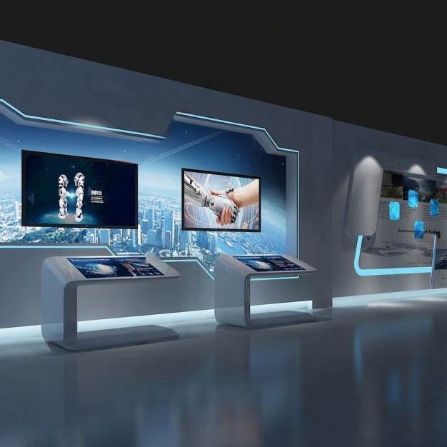现代科技展厅3D模型