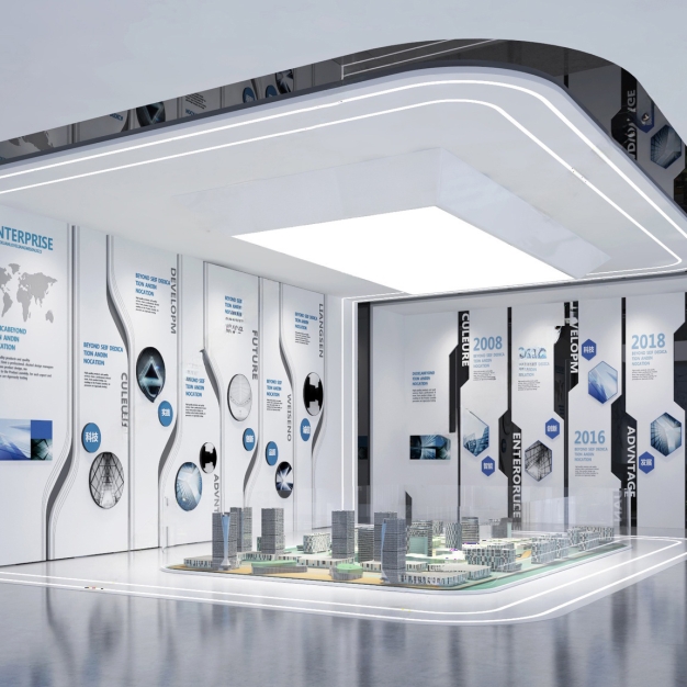 现代科技展厅3D模型