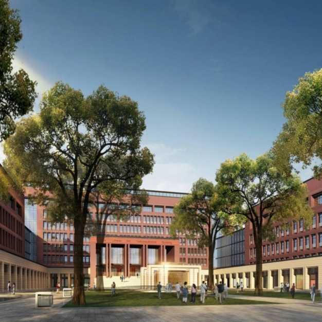 ： 现代学校综合体办公楼3D模型