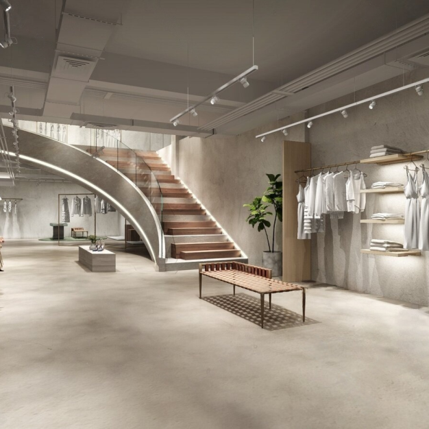 现代服装店3D模型