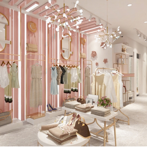 现代服装店3D模型