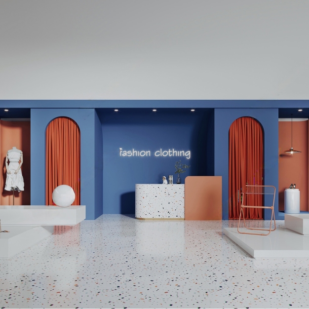  现代服装店女装店3D模型