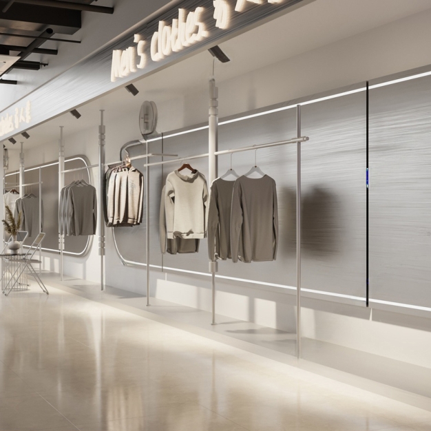 现代服装店3D模型