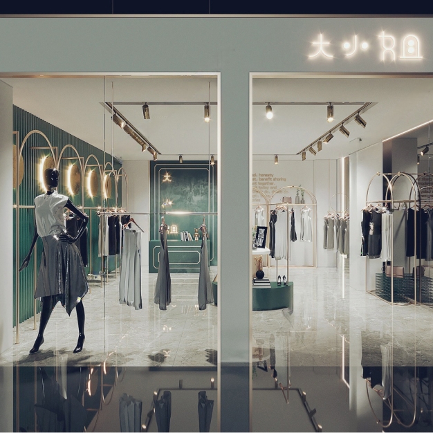 现代女装店3D模型