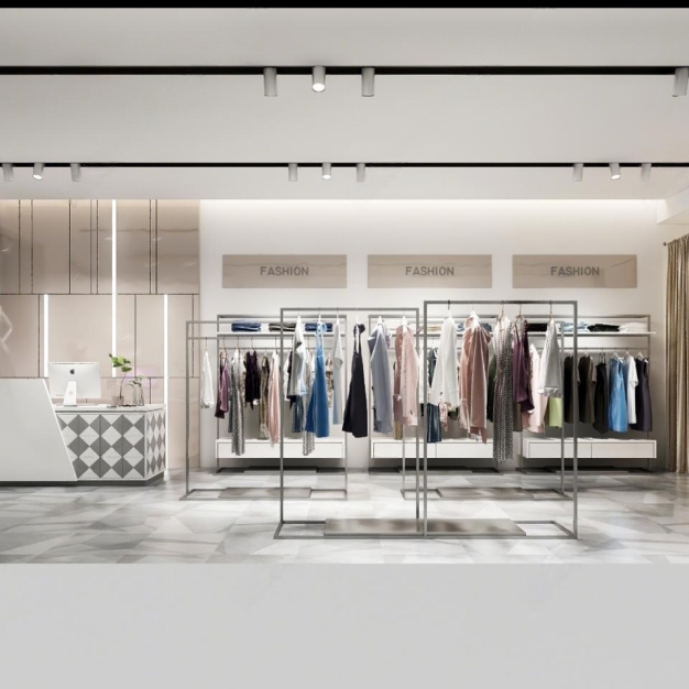 现代服装店3D模型