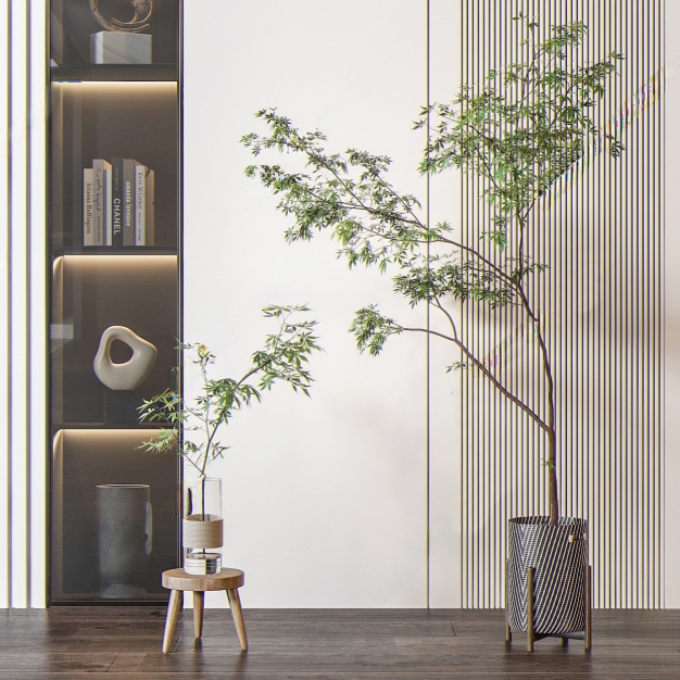 植物盆栽3D模型