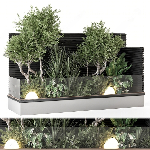 植物堆3D模型