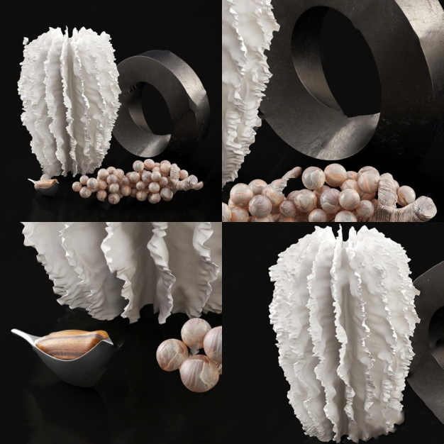 现代装饰品组合3D模型
