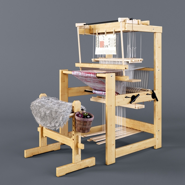 织布机3D模型