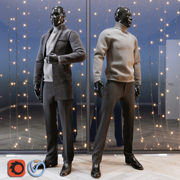 人物模特3D模型
