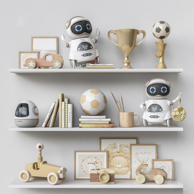 儿童玩具装饰品摆件组合3D模型