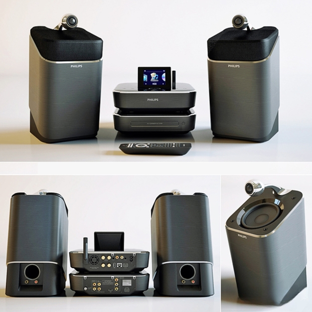 音响3D模型