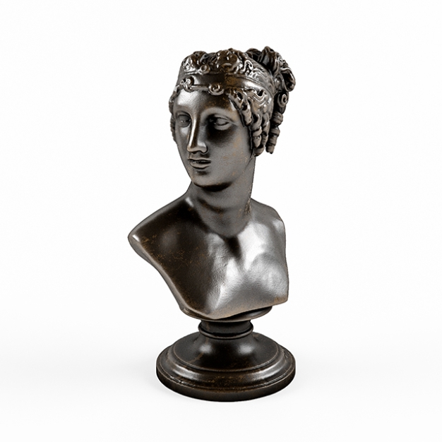 人物雕塑摆件3D模型