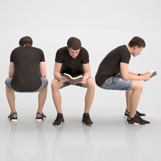 男人3D模型