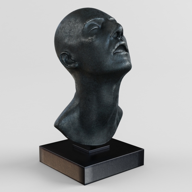 人物雕塑摆件3D模型